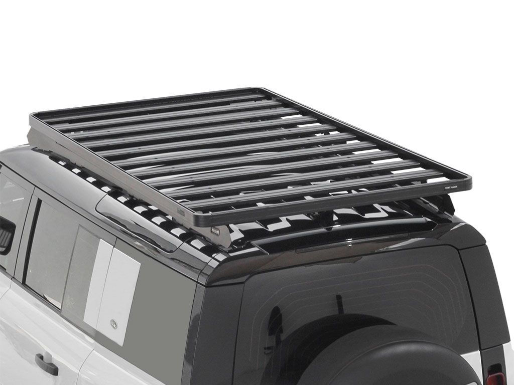 '20-23 Land Rover Defender 110 Front Runner Slimline II Roof Rack Kit Display on Vehicle (Top View)