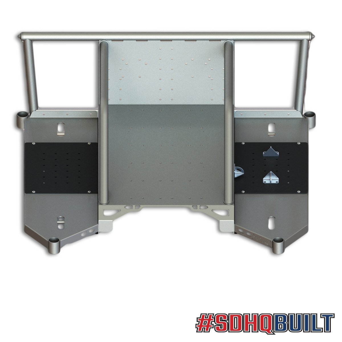 SDHQ Built In-Bed Rack Mid Size Truck Tire Cradle Delete Plate Chase Rack Accessories SDHQ Off Road