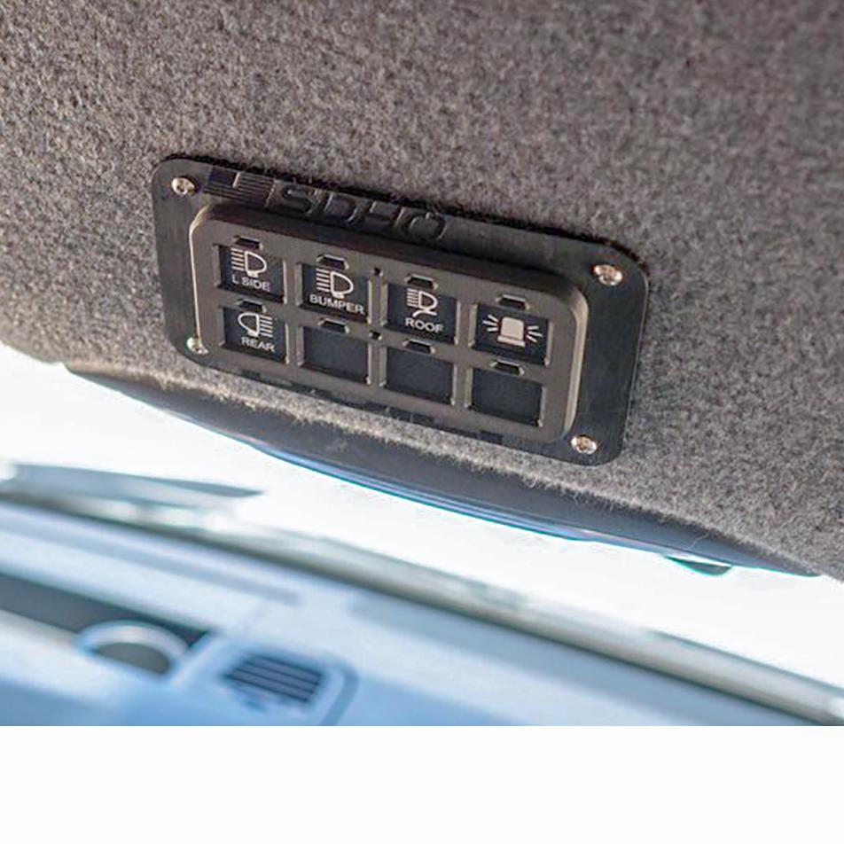 Touch 8 SP-9100 Keypad Cover Electrical SDHQ Off Road Switch Pros display