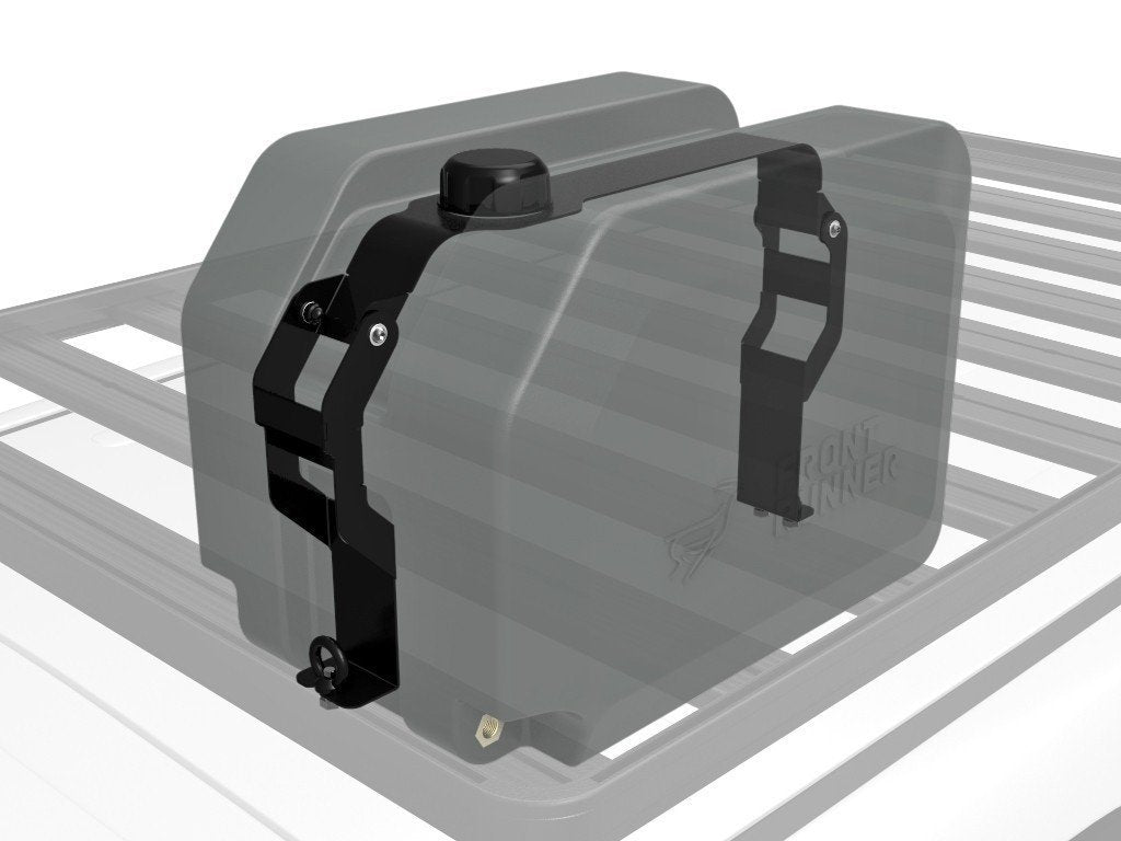 Water Tank with Mounting System Close-up Display of Design