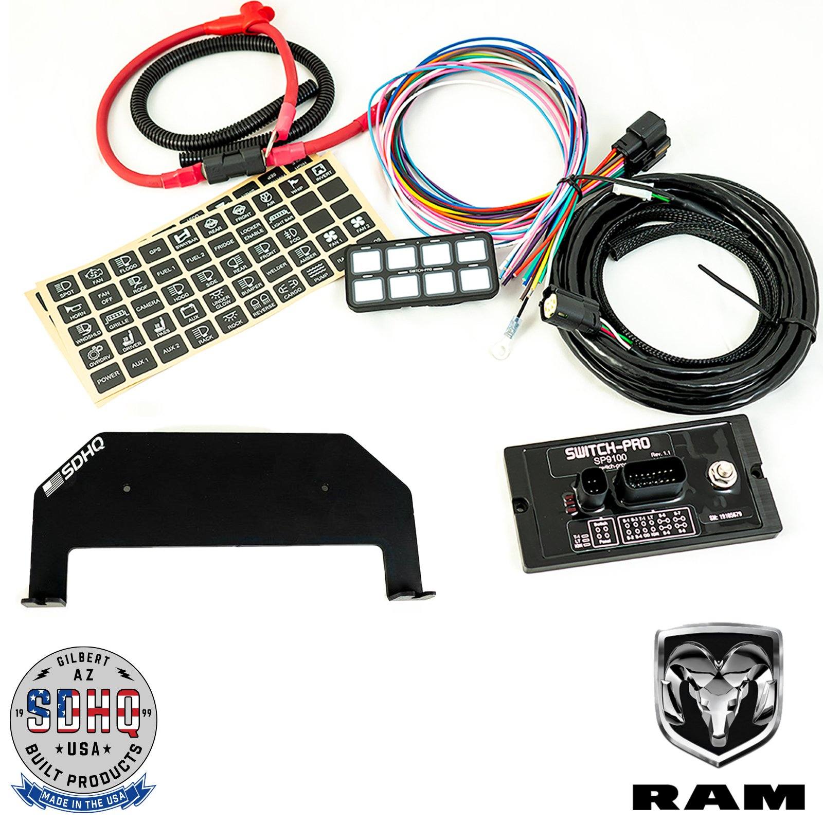 SDHQ Built Switch Pros Mounts | Ram