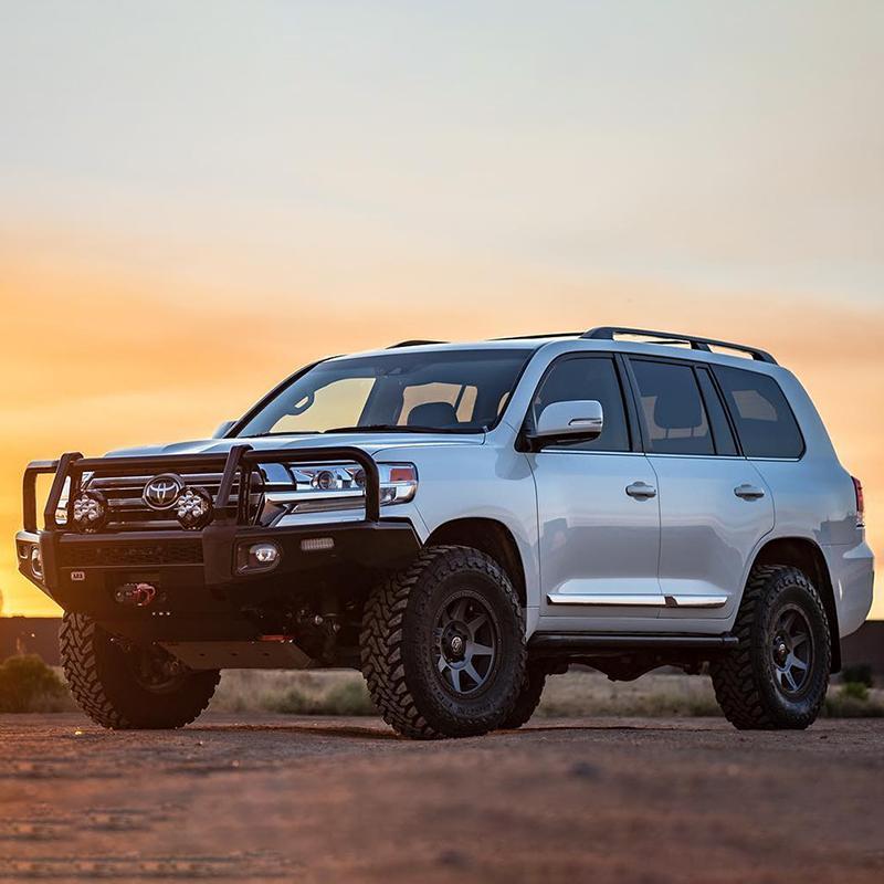 White 200 Series Toyota Land Cruiser