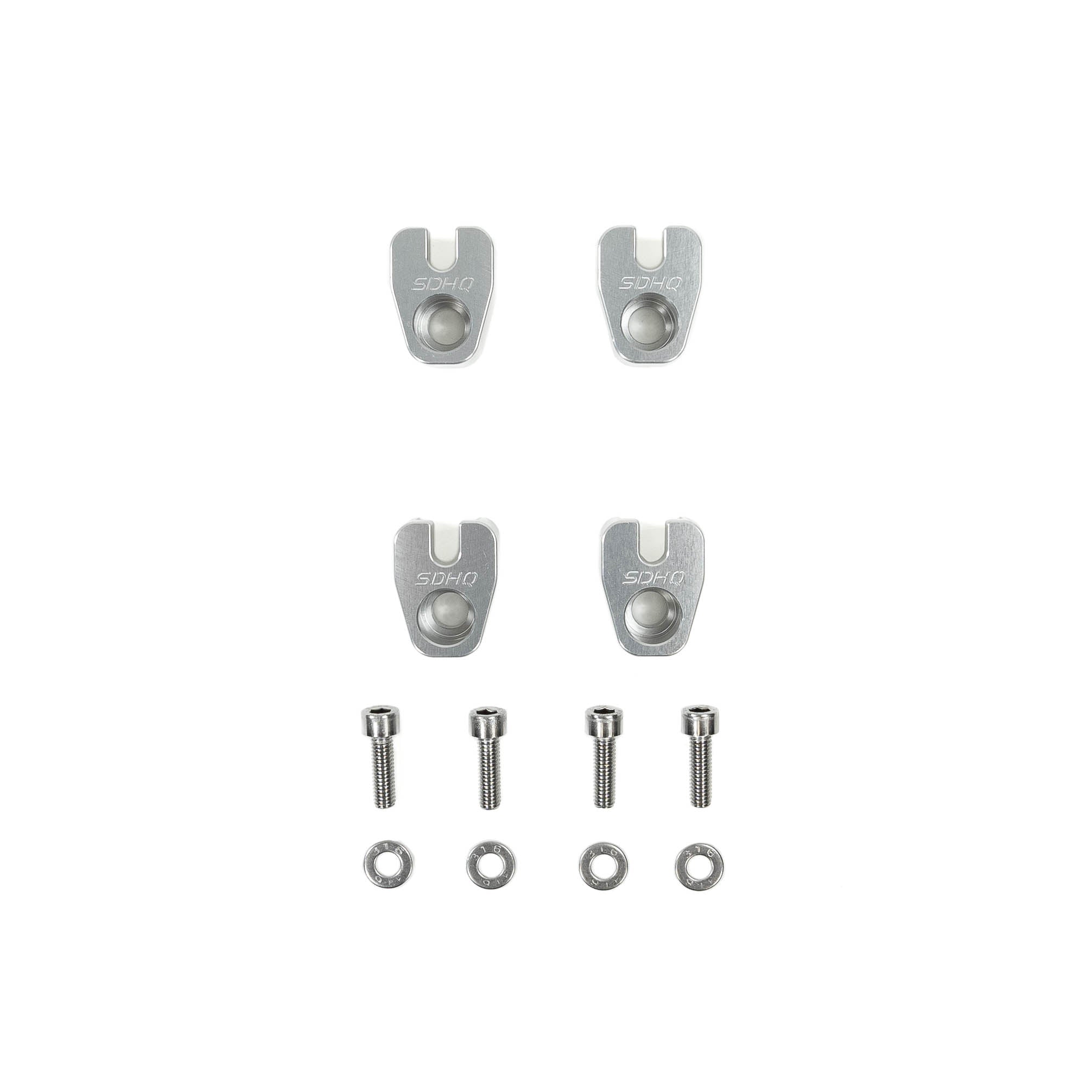 2019-2023 GMC 1500 SDHQ Built Billet Front & Rear ABS Guards