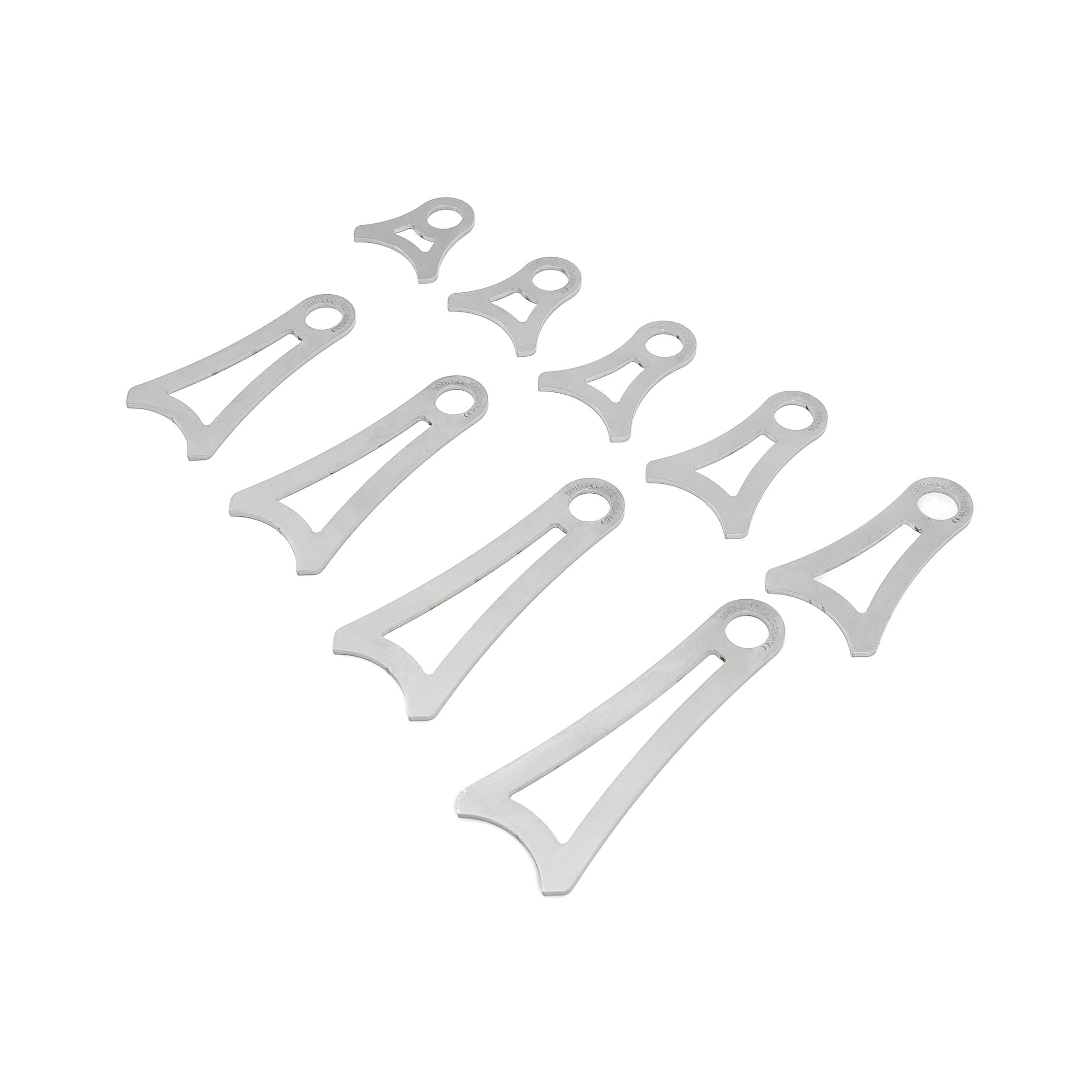 Universal SDHQ Built Stainless Steel Exhaust Hanger Tabs | For 2.5" Diameter Tubing