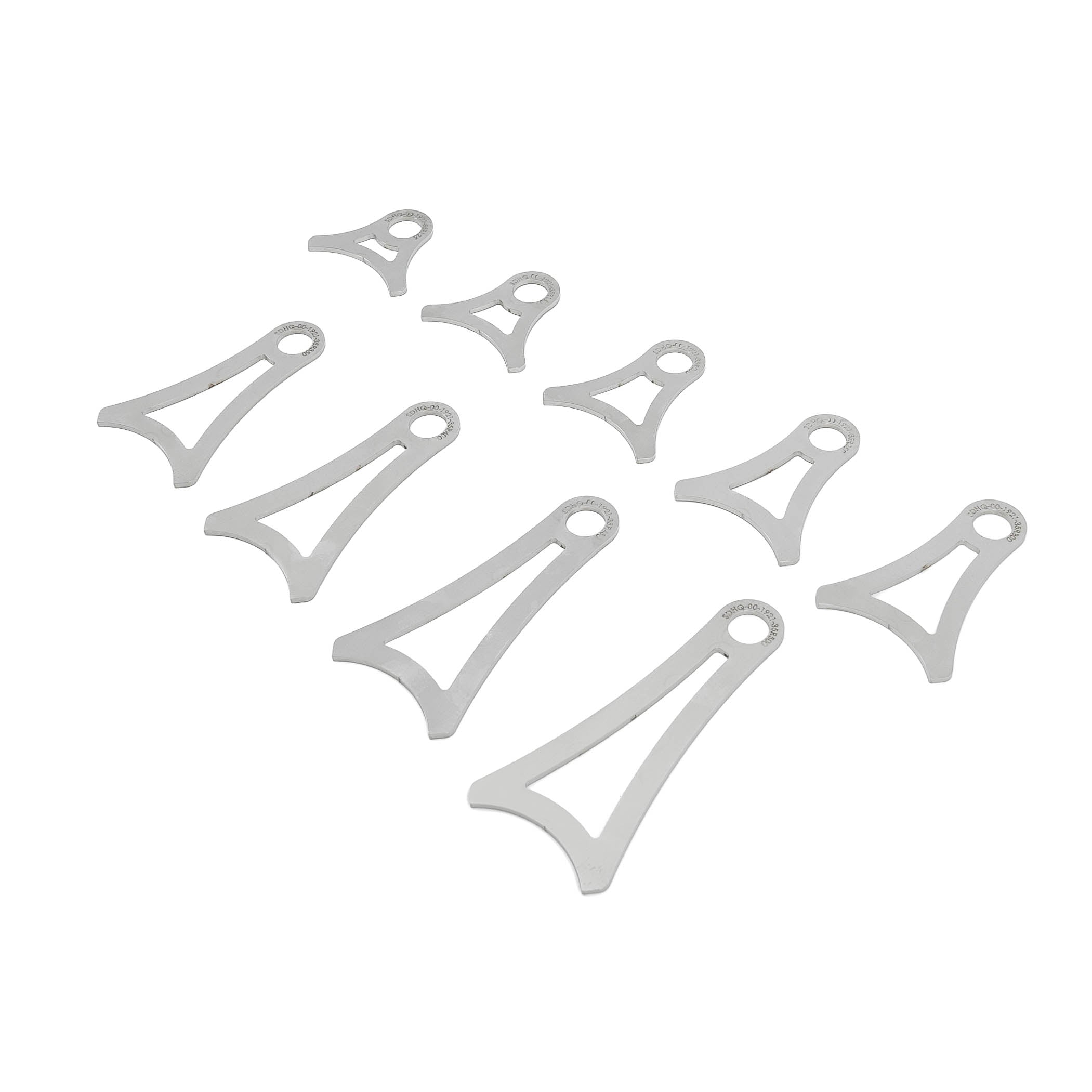 Universal SDHQ Built Stainless Steel Exhaust Hanger Tabs | For 3.5" Diameter Tubing