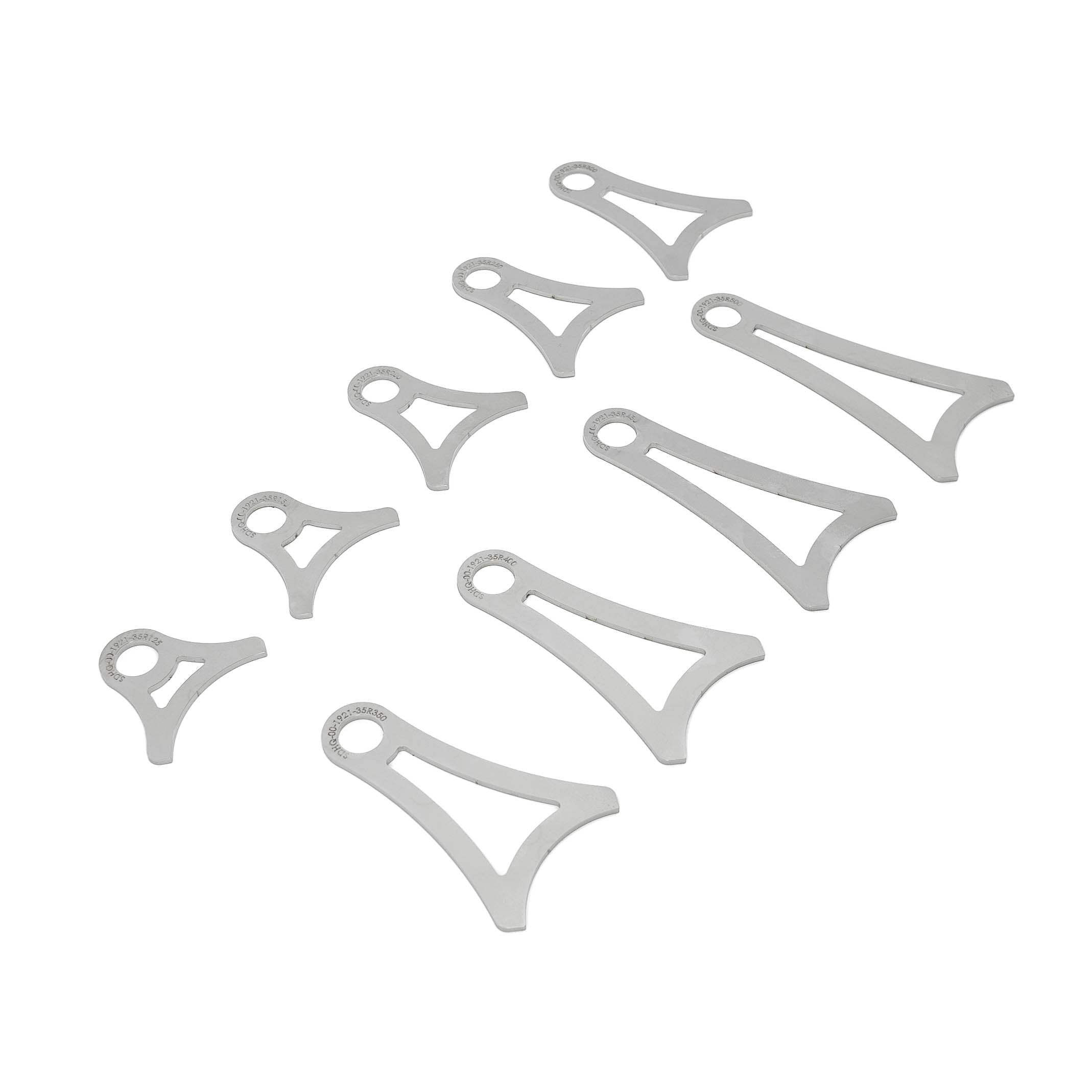 Universal SDHQ Built Stainless Steel Exhaust Hanger Tabs | For 3.5" Diameter Tubing