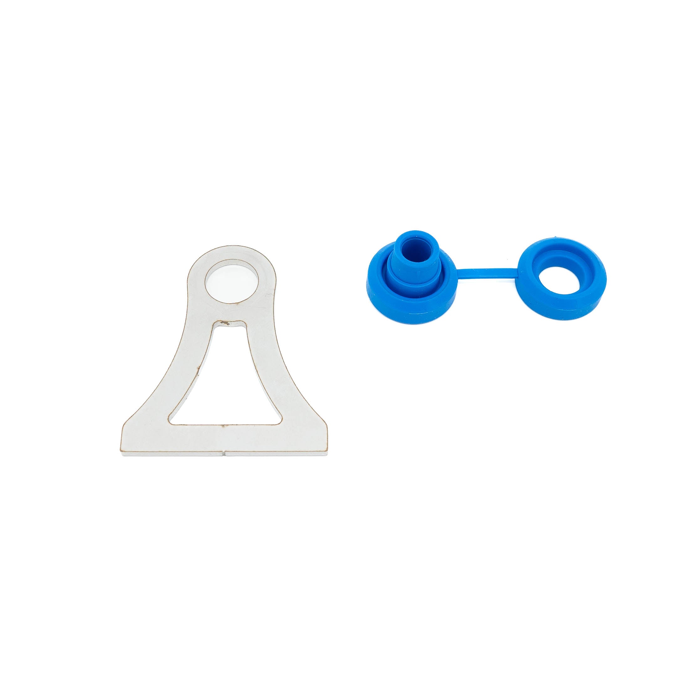 Universal SDHQ Built Stainless Steel Exhaust Hanger Tabs | Flat Base