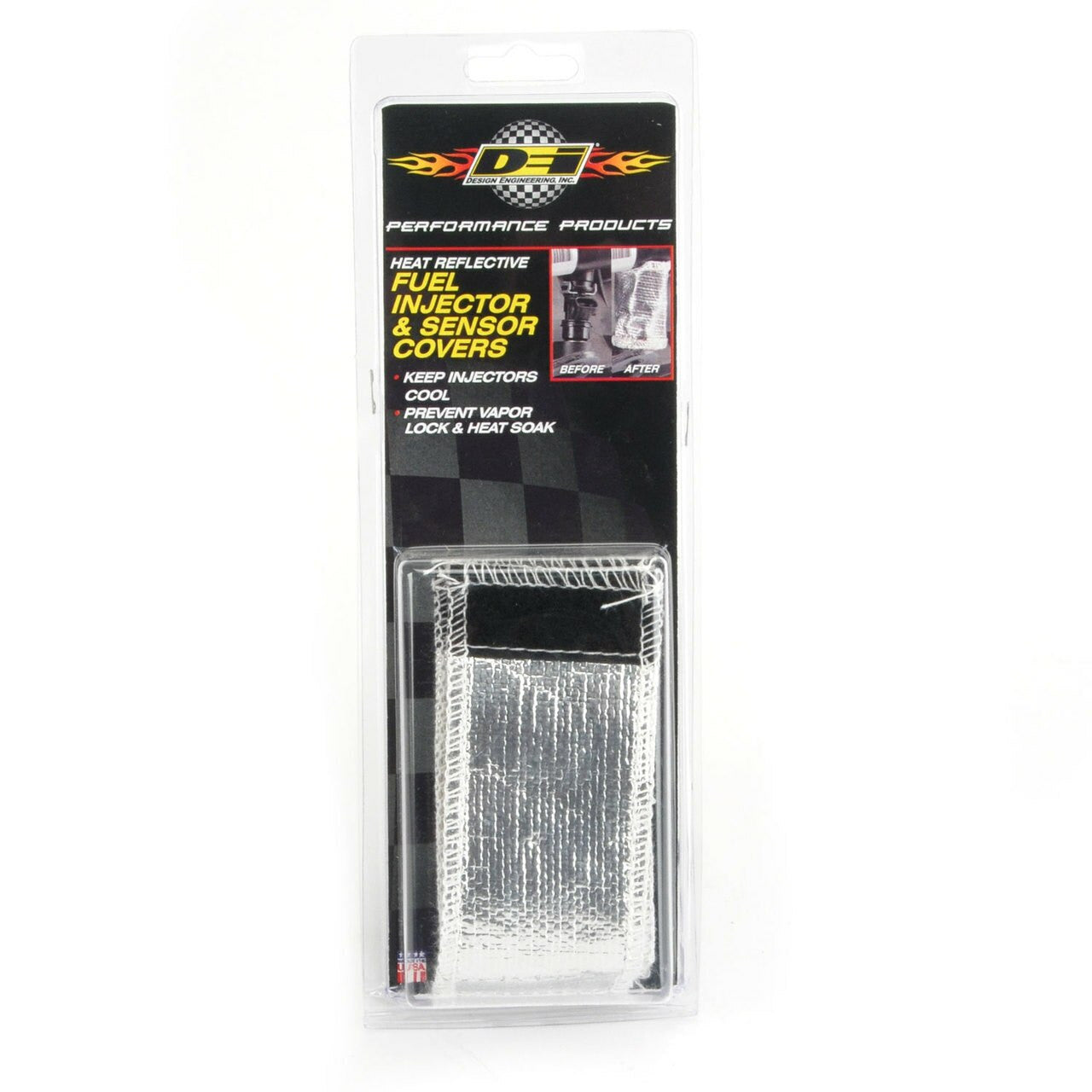Universal Fuel Injector Covers - 4-Pack