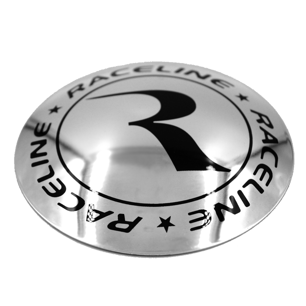 RACELINE DECAL LOGO FOR 8X6.5/170 LUG CAP CHROME