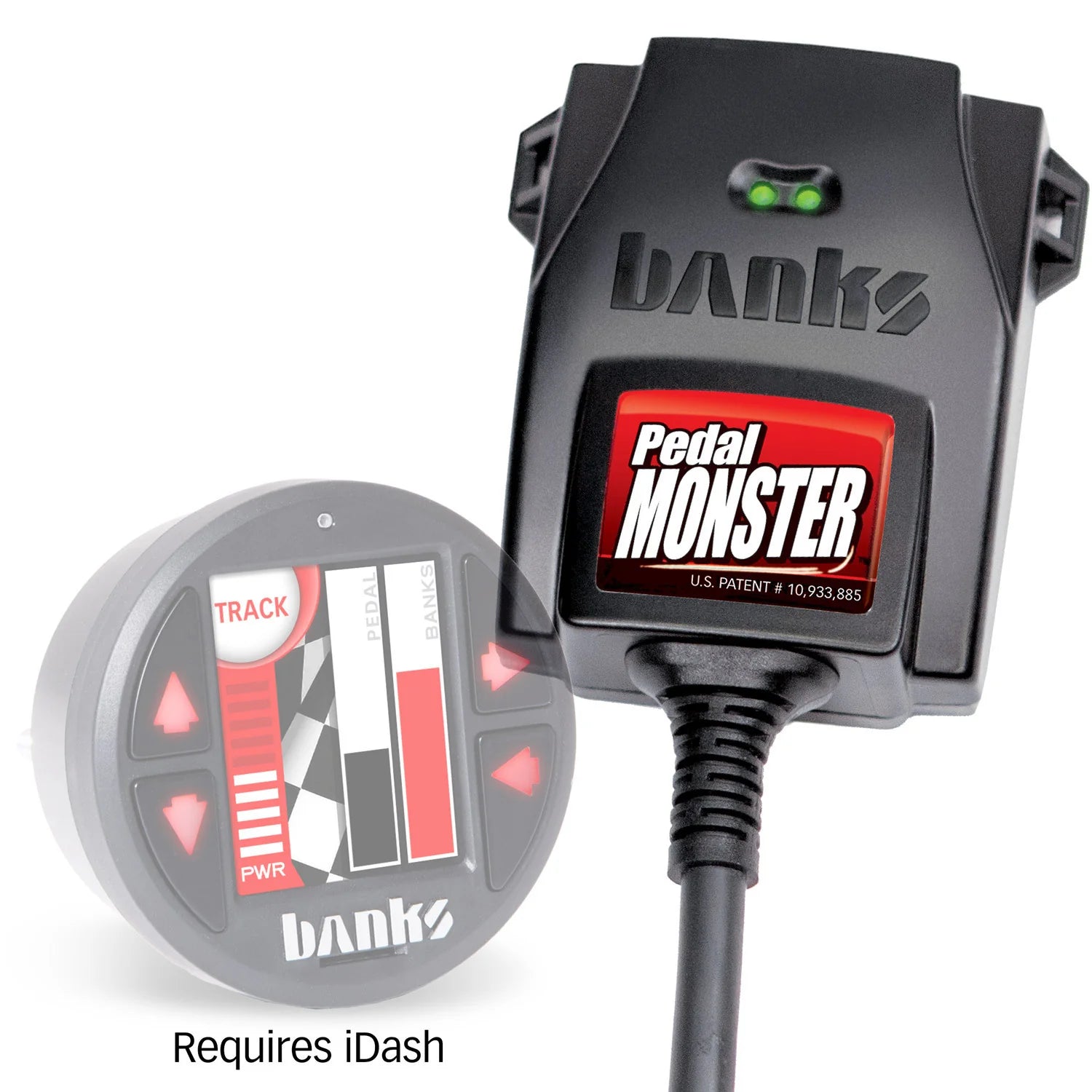 PedalMonster Throttle Sensitivity Booster, Standalone & iDash Kits Front View