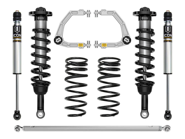 ICON 2025-2026 Toyota 4Runner 2WD, 1.25-3" Lift, Stage 3 Suspension System, Billet