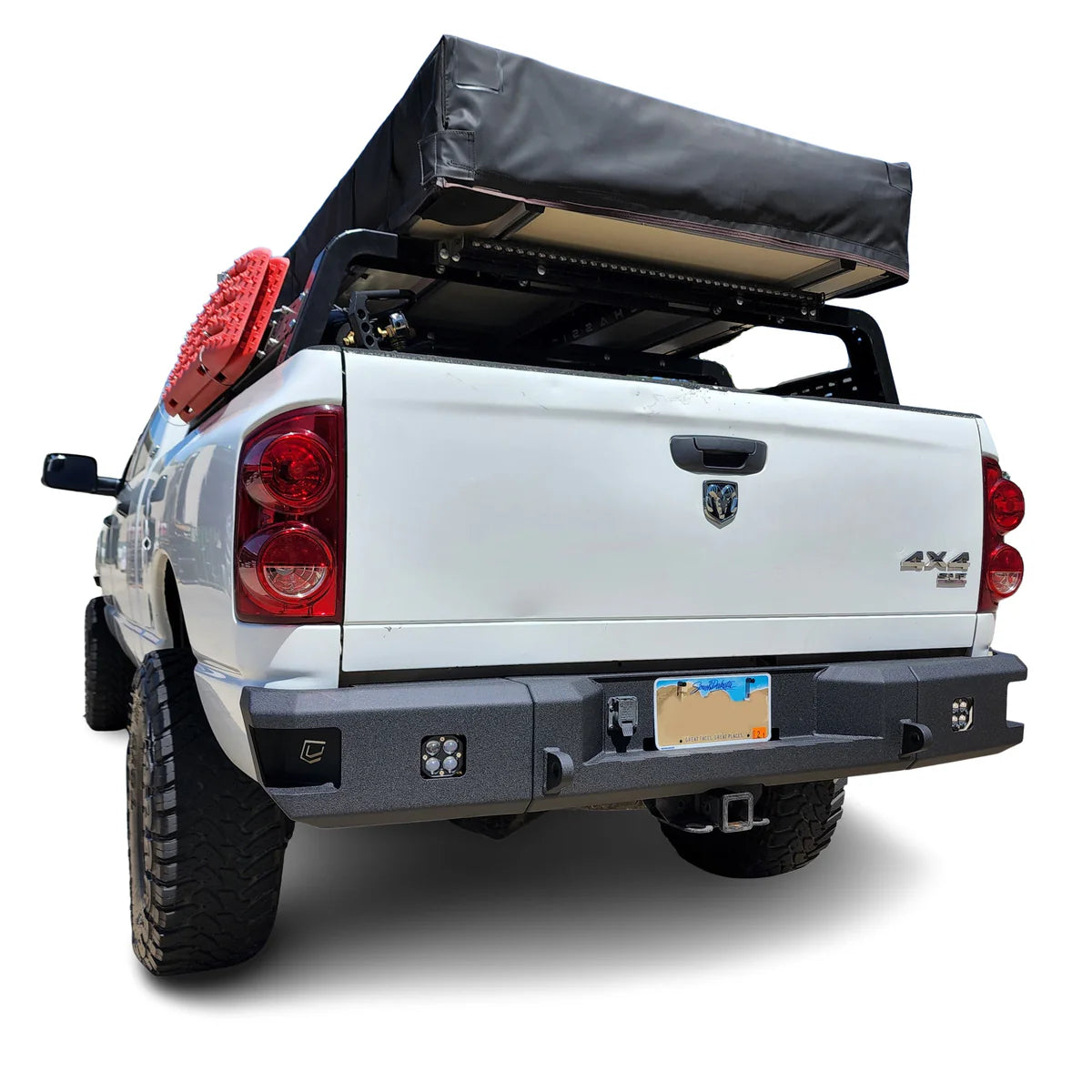 2003-2009 RAM 1500/2500/3500 ATTITUDE SERIES REAR BUMPER Front View
