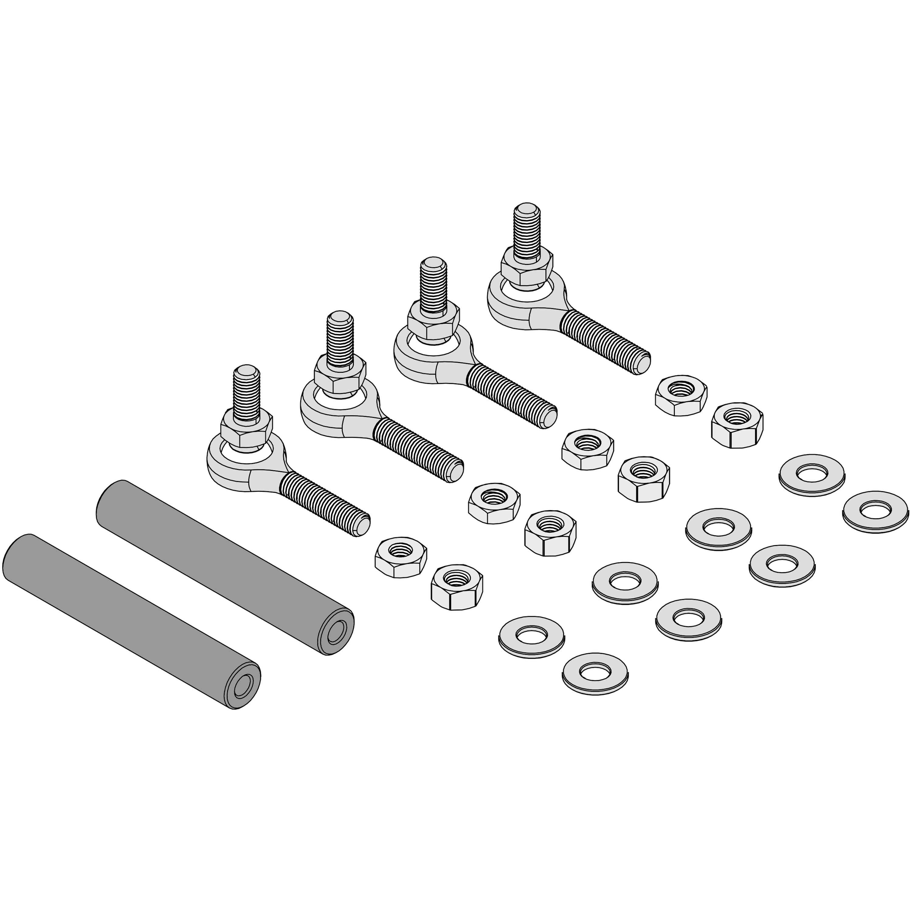 Camburg Toyota Tundra '22-26 | Sequoia '23-26 Rear Air Suspension Linkage Kit