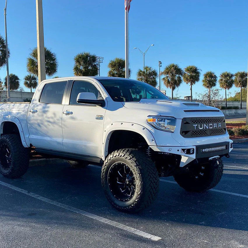 2014-2021 TOYOTA TUNDRA OCTANE FRONT WINCH BUMPER Front View