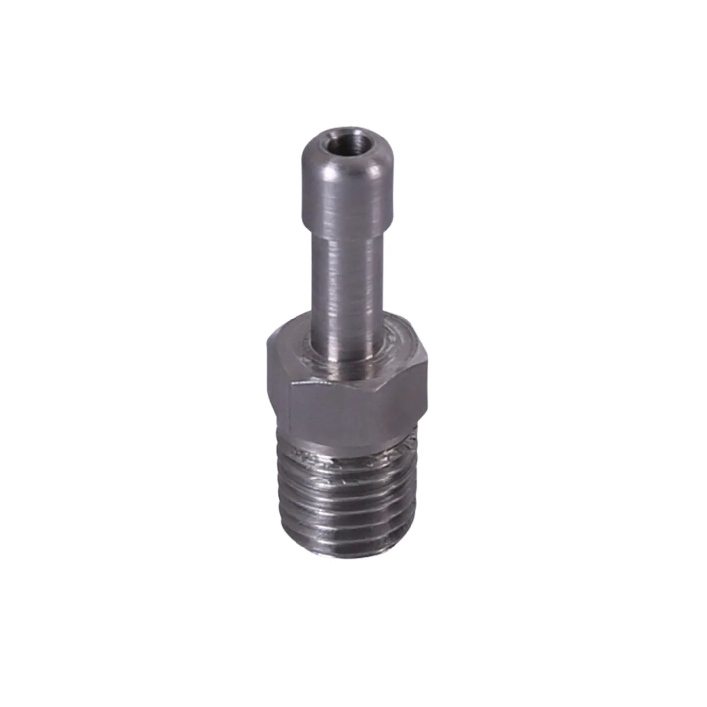 1/16" NPT to 5/32" Hose Barb SS Vacuum Boost Fitting