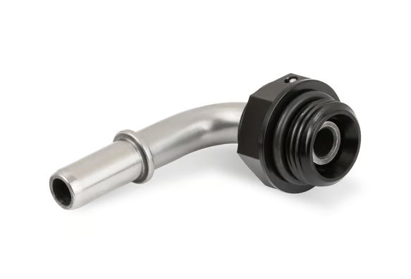 Earl's Fuel Rail & Fuel Module Quick Connect Front View Silver