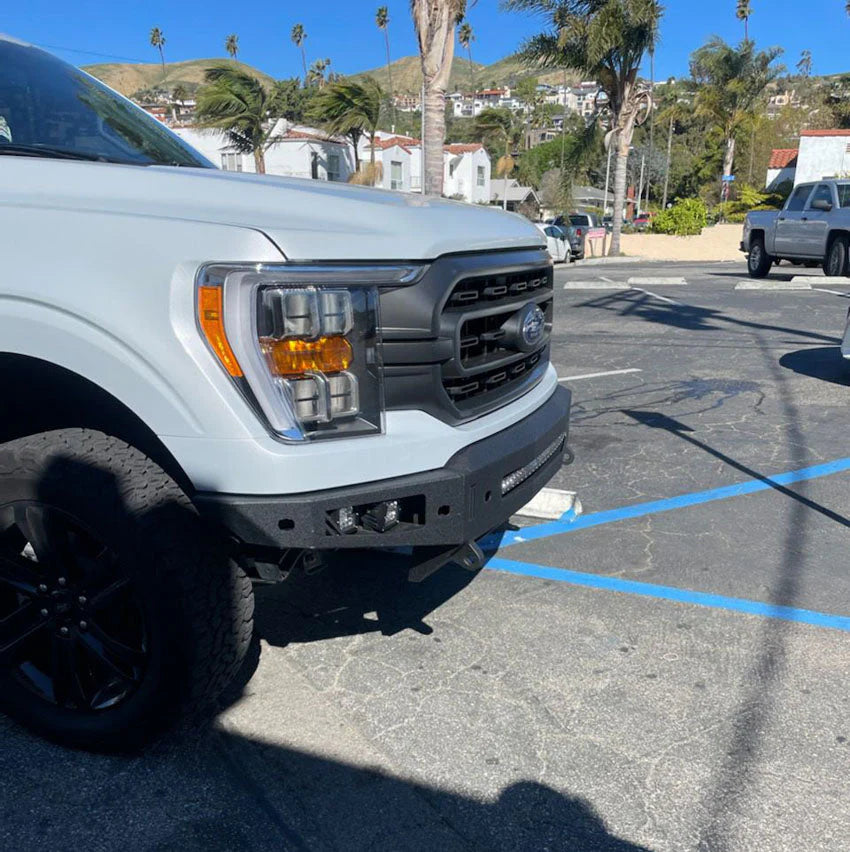 2021-2023 FORD F150 OCTANE FRONT BUMPER Front View