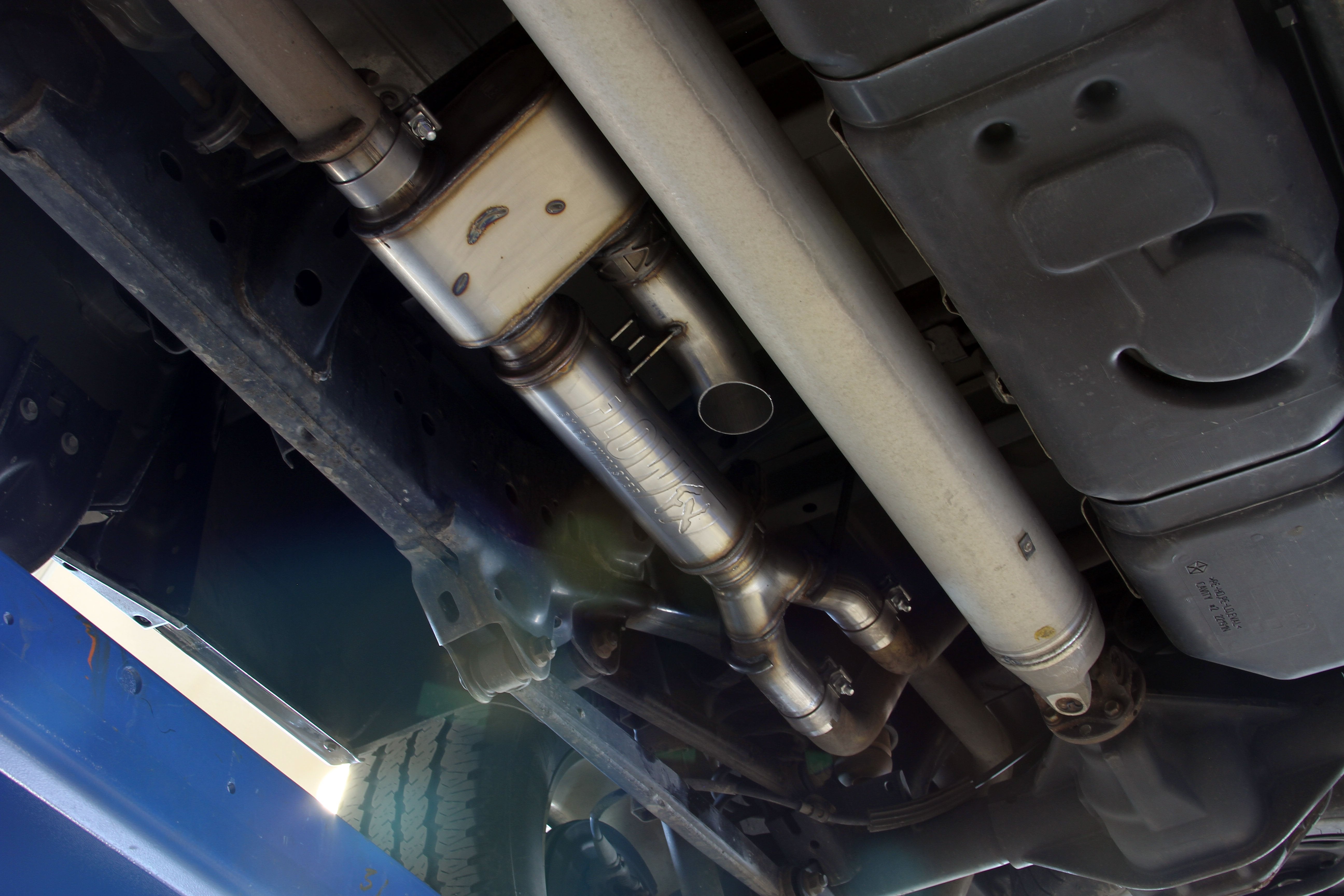 Flowmaster Flow FX Direct Fit Dual Mode Muffler with Active Valve Front View