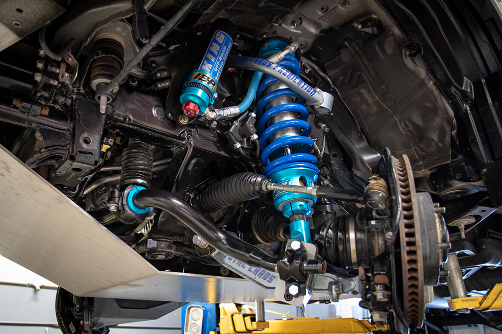 UCA W/ ADJUSTABLE COILOVER 3.0 INCH DIAMETER FRONT AND REAR SHOCKS - LEXUS GX470