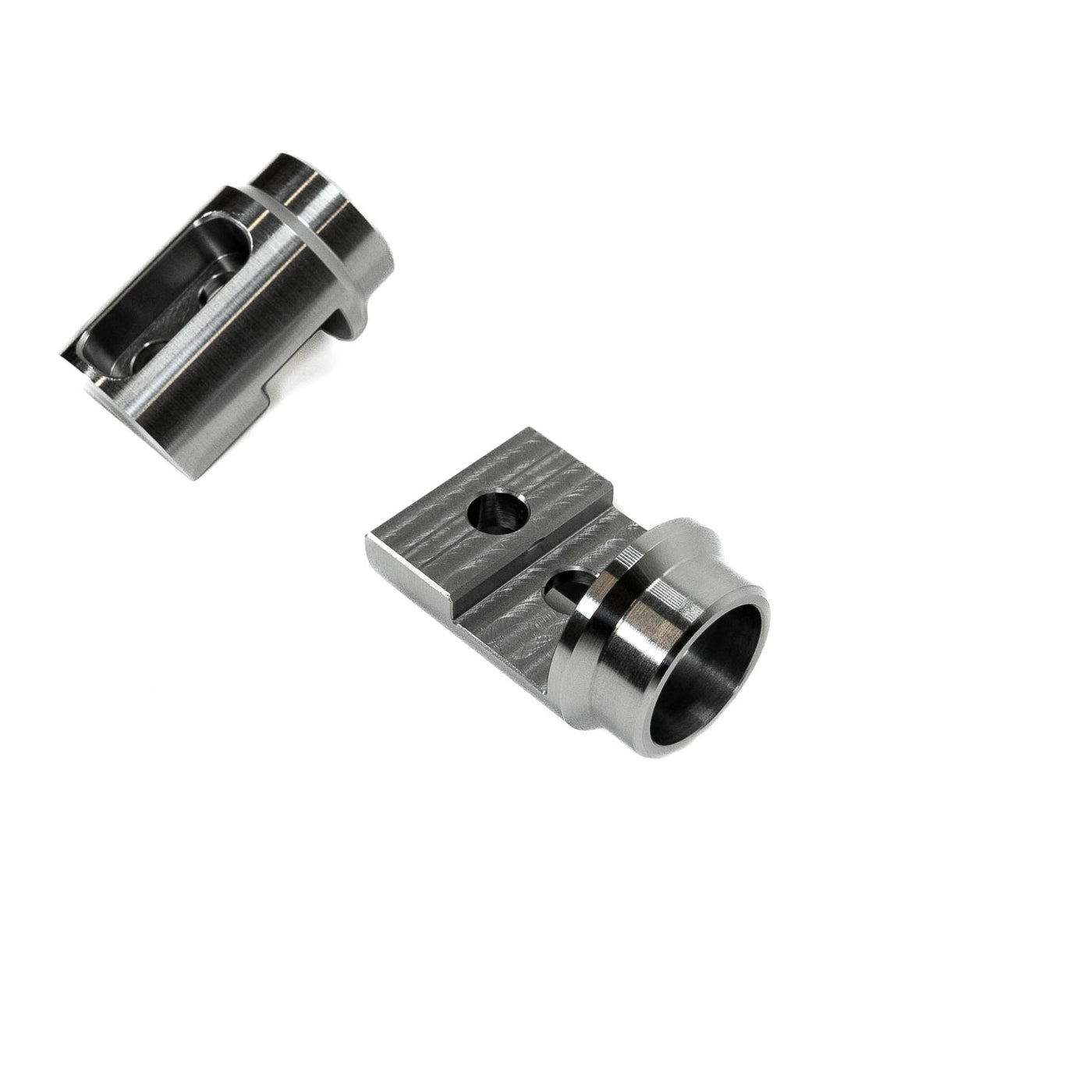 SDHQ Built 1.50" x 0.120" 4130 Billet Tube Clamp display of included parts 