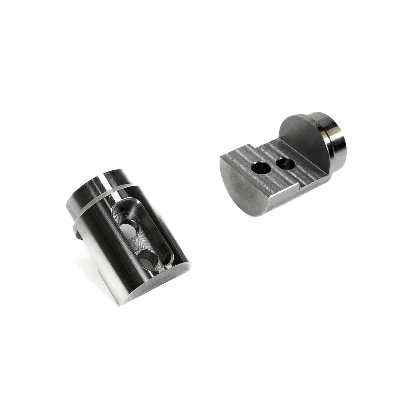 SDHQ Built 1.625" x 0.120" 4130 Billet Tube Clamp display of included parts 