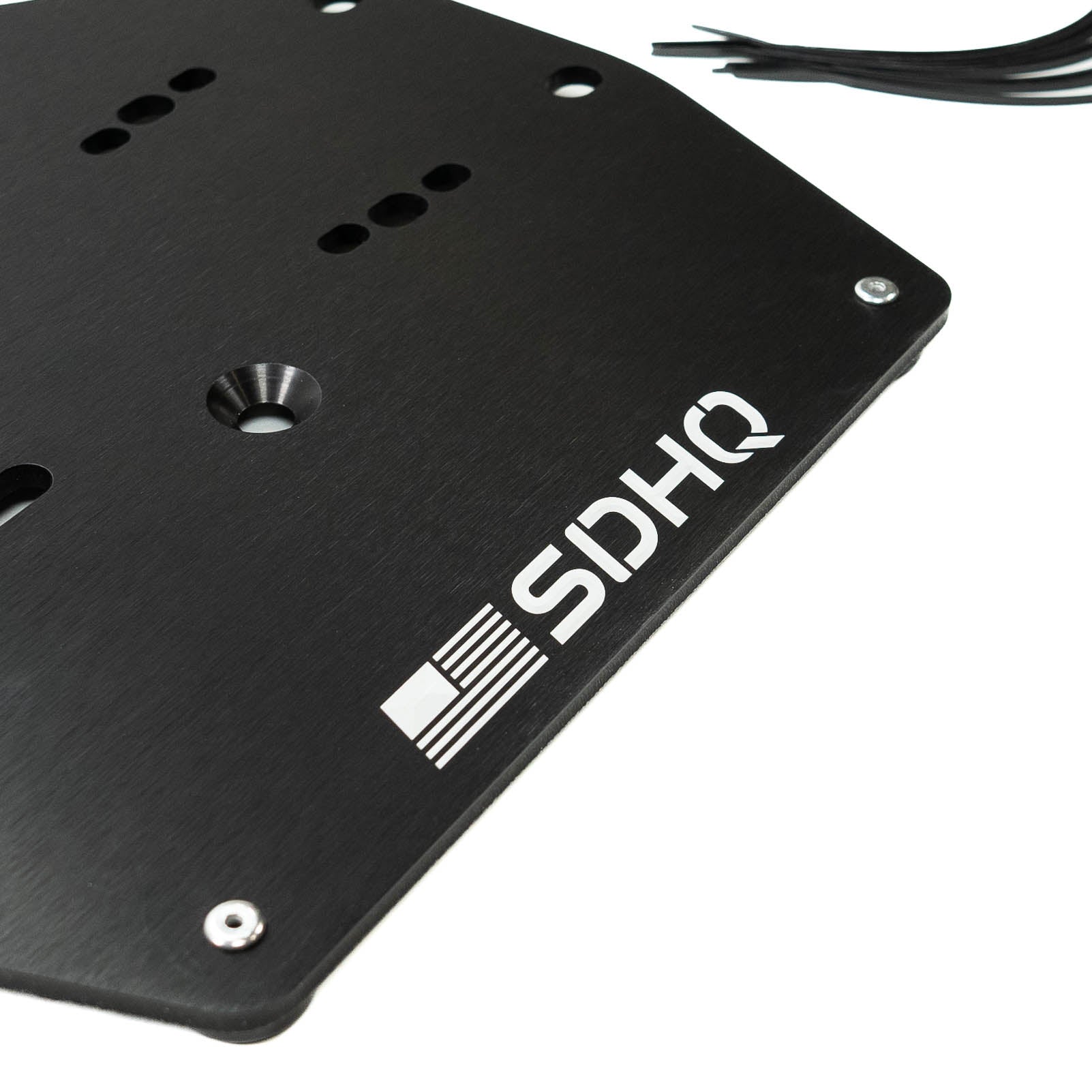 2017+ Ford F-250/F-350, 2021+ F-150/F-150 Raptor ARB Air Compressor Mount display of included parts and hardware - close-up