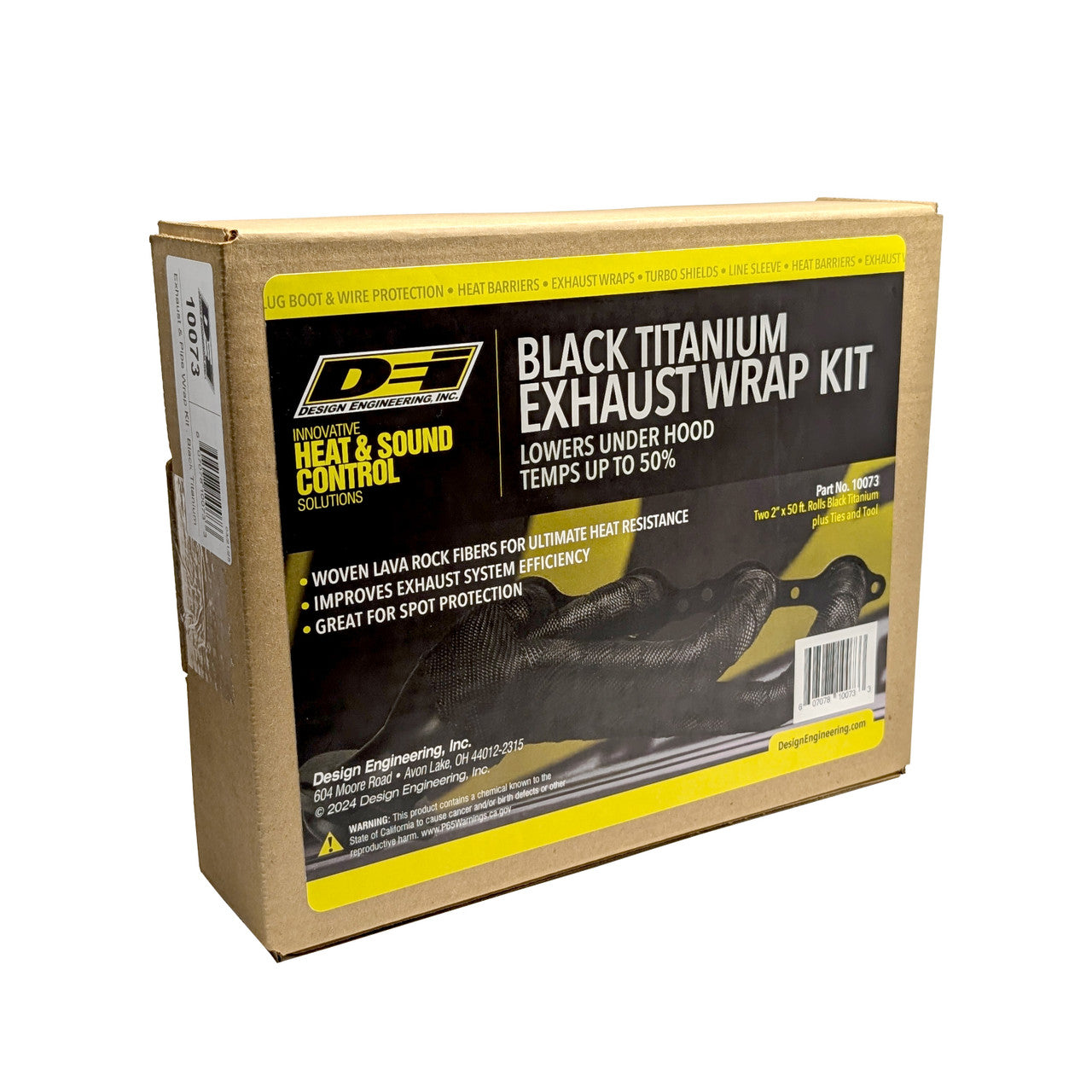 Black Titanium™ Exhaust Wrap Kit