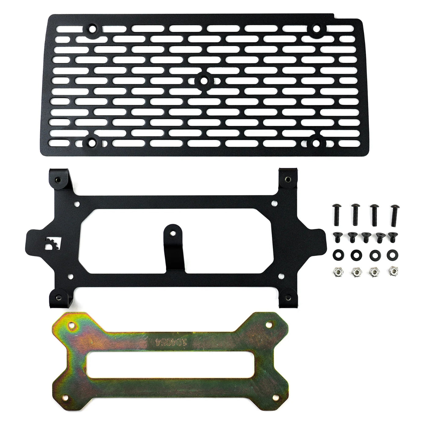 DASH MOUNT | 2023+ FORD SUPER DUTY F250, F350, F450 Display of Included Parts 