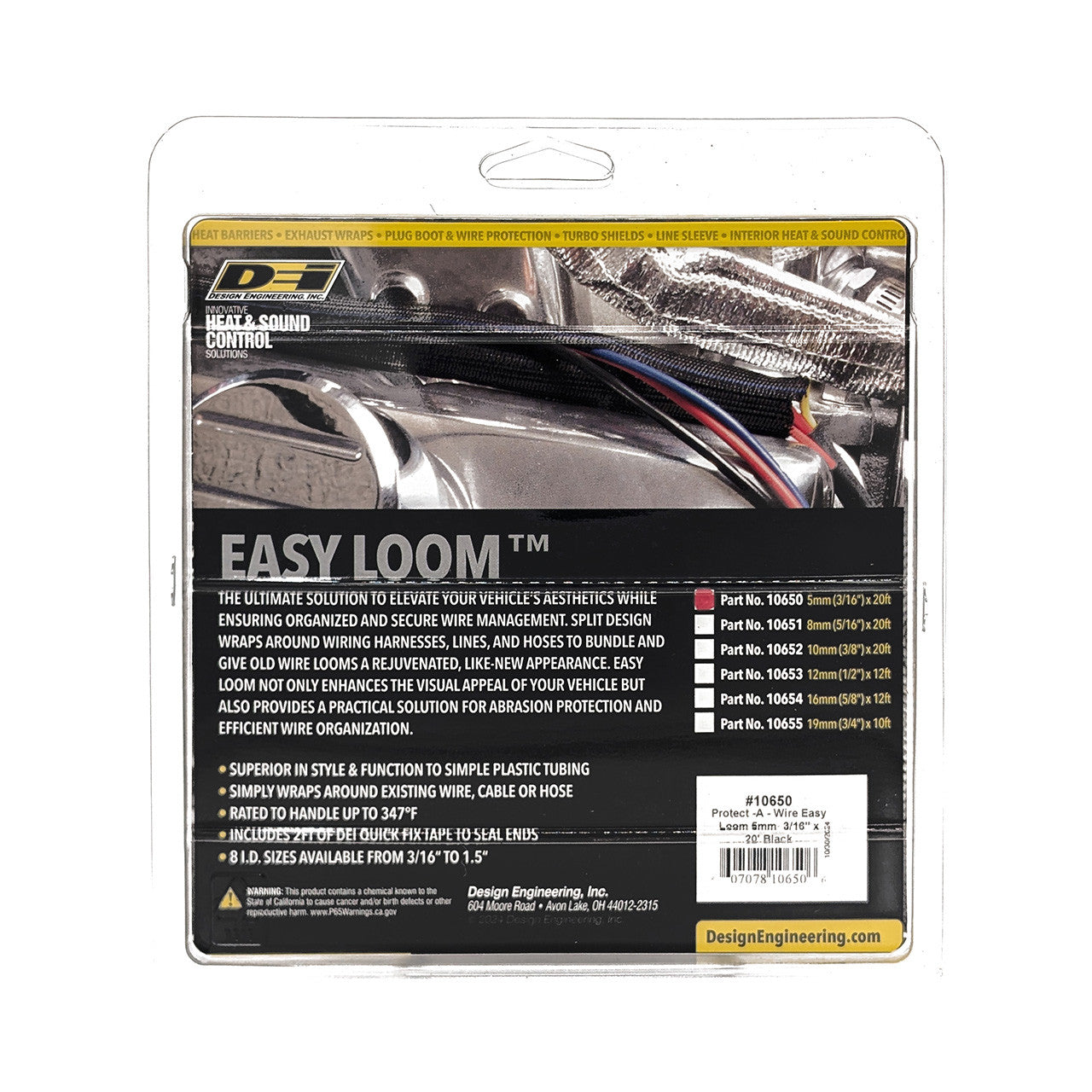 Easy Loom™ Split Wire Sleeve - 3/4" x 10'