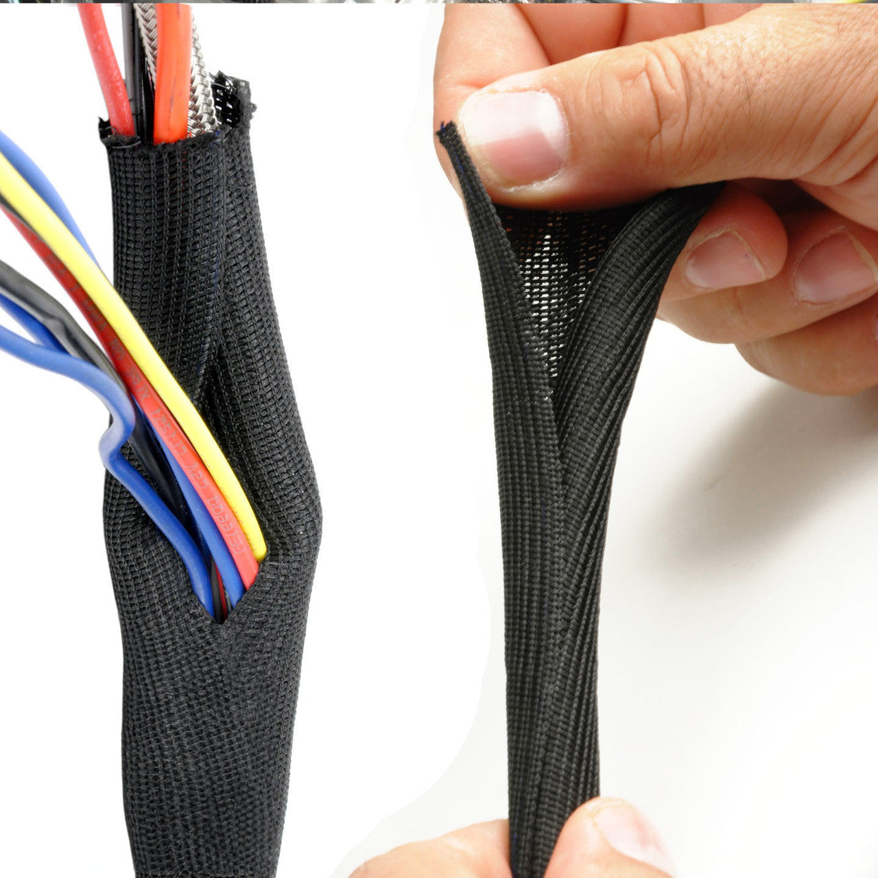 Easy Loom™ Split Wire Sleeve - 3/4" x 10'