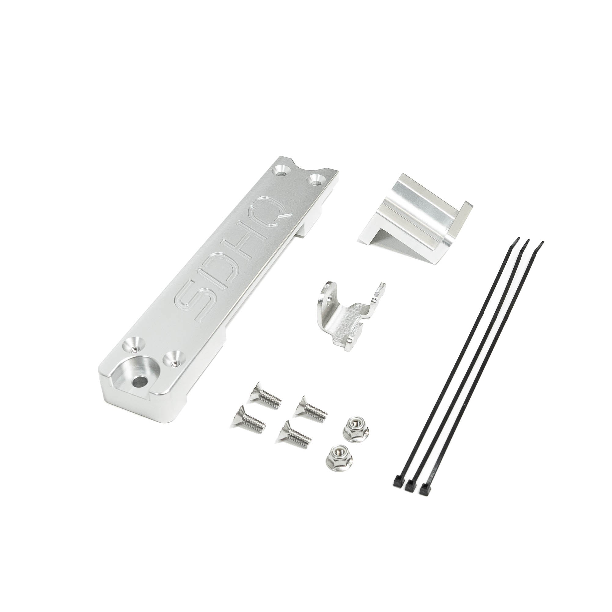 2011-2016 Ford Super Duty SDHQ Built Single Battery Billet Battery Hold Down Kit