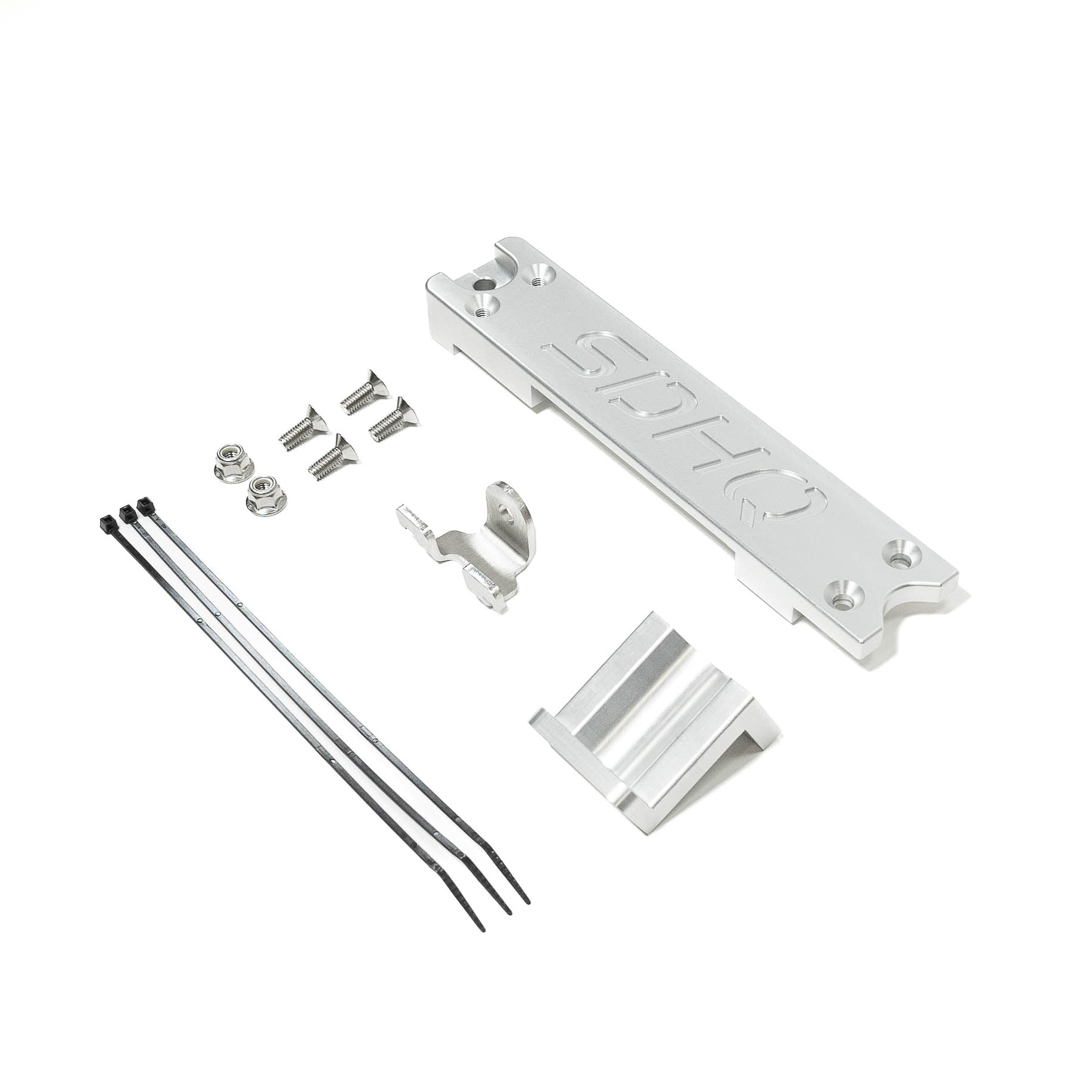 2017-2022 Ford Super Duty SDHQ Built Dual Battery Billet Battery Hold Down Kit