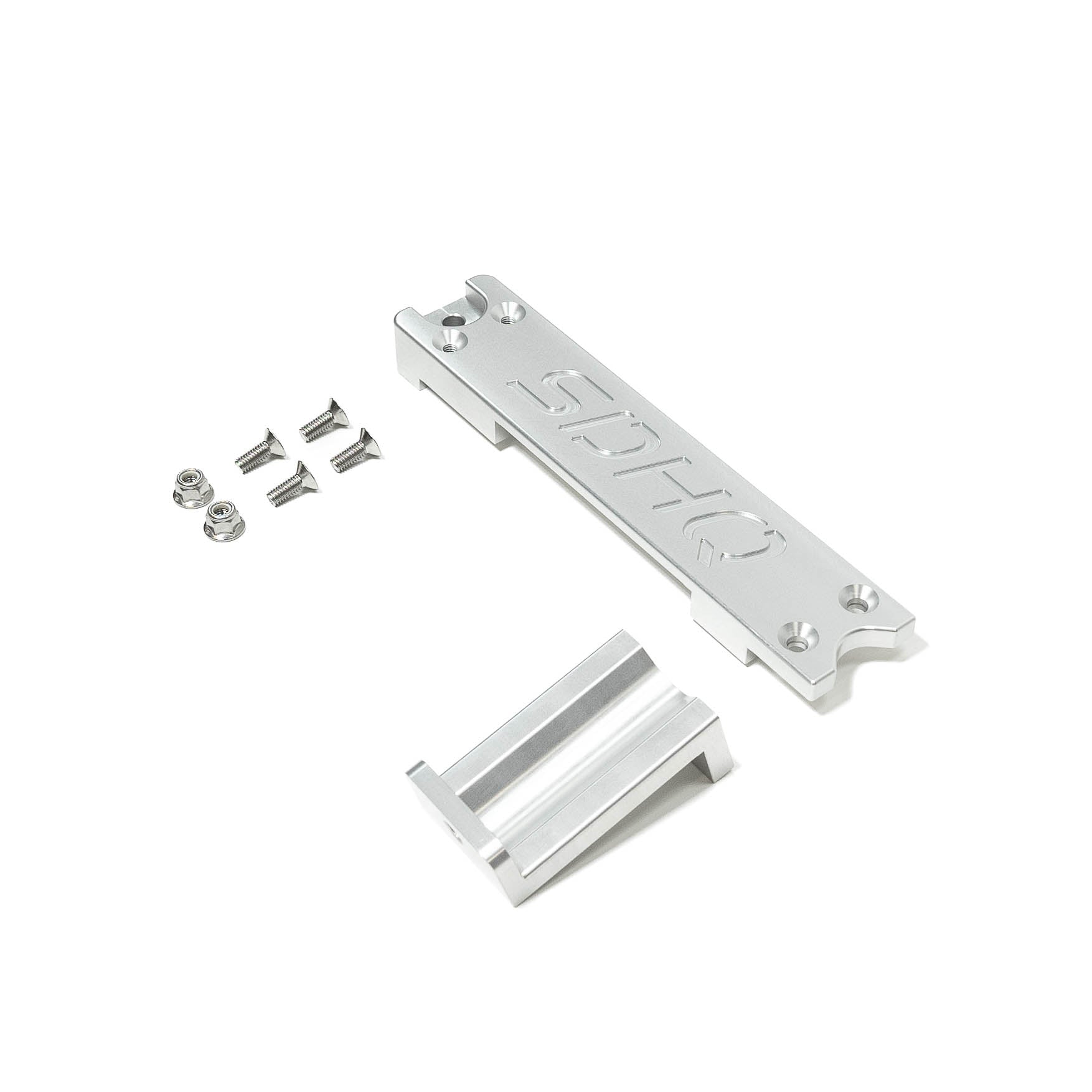 2023+ Ford Super Duty SDHQ Built Dual Battery Billet Battery Hold Down Kit