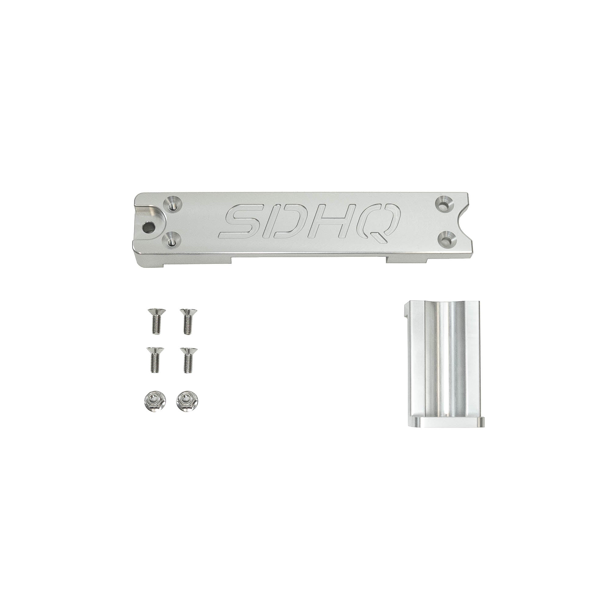 2023+ Ford Super Duty SDHQ Built Single Battery Billet Battery Hold Down Kit