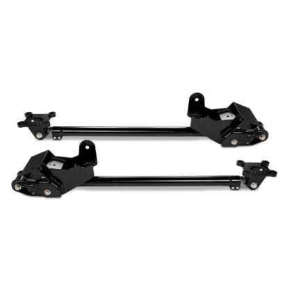 Cognito Tubular Series LDG Traction Bar Kit for 11-19 Silverado/Sierra 2500/3500 2WD/4WD with 0-5.5 Inch Rear Lift Height Front View