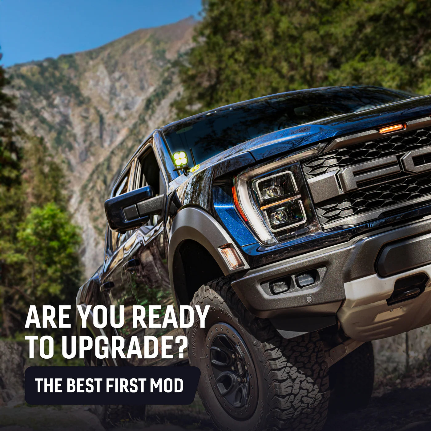 Perfect-Fit Stubby Antenna | Ford F-150/Raptor (2021+), Super Duty (2022+), Bronco (2021-2023)