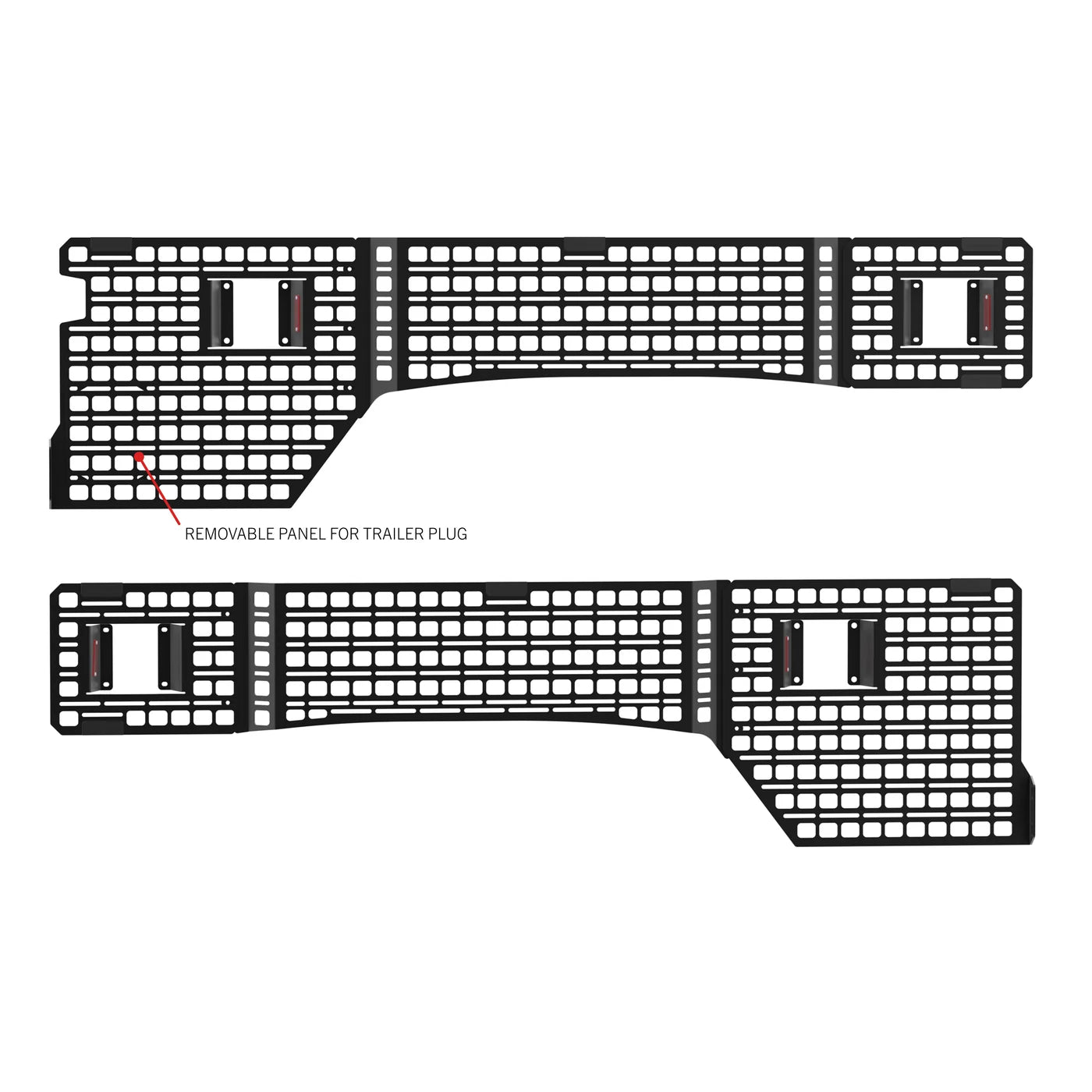 Bedside Rack MOLLE Panel System | Ford F-250, F-350, F-450 (2017-2026)