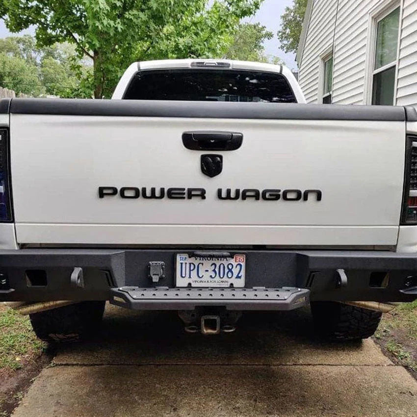 2003-2009 RAM 1500/2500/3500 OCTANE SERIES REAR BUMPER Front View