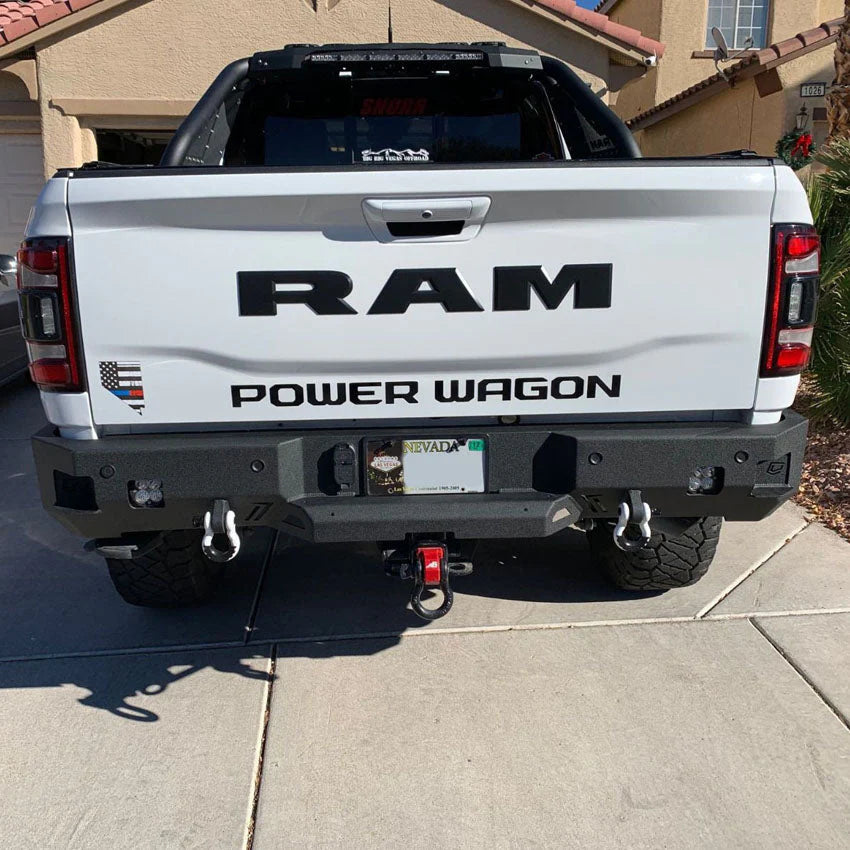2010-2018 RAM 2500/3500 OCTANE REAR BUMPER Front View
