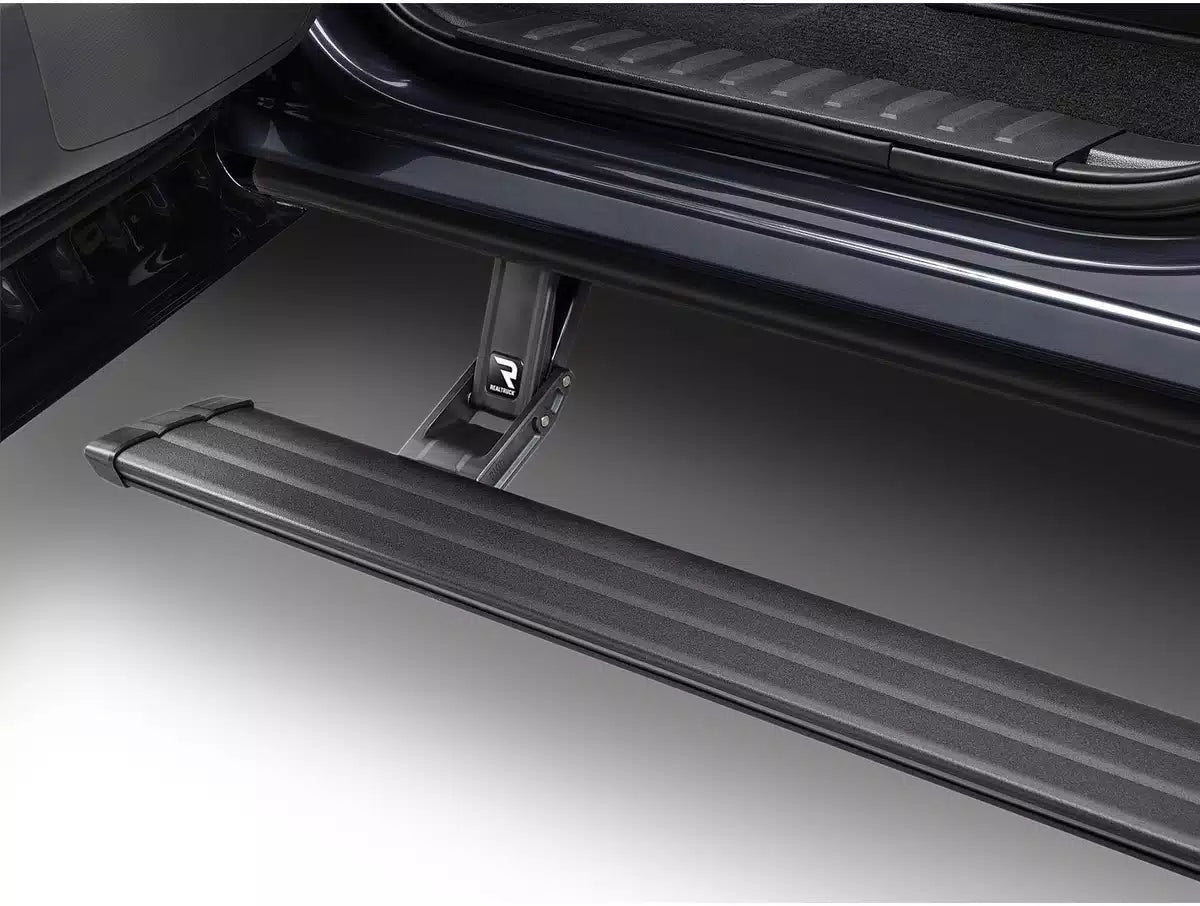 AMP Research 22-24 Toyota Tundra CrewMax PowerStep Vision Front View