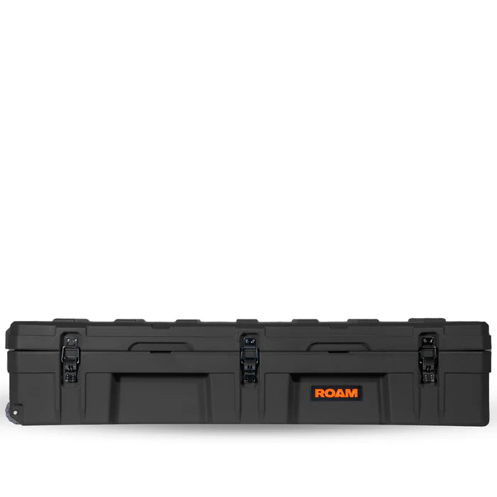 128L Rolling Rugged Case Front View Black
