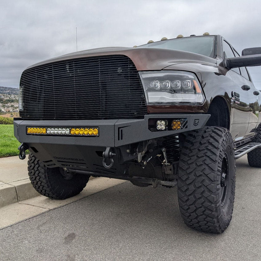 2010-2018 RAM 2500/3500 OCTANE SERIES FRONT BUMPER Front View