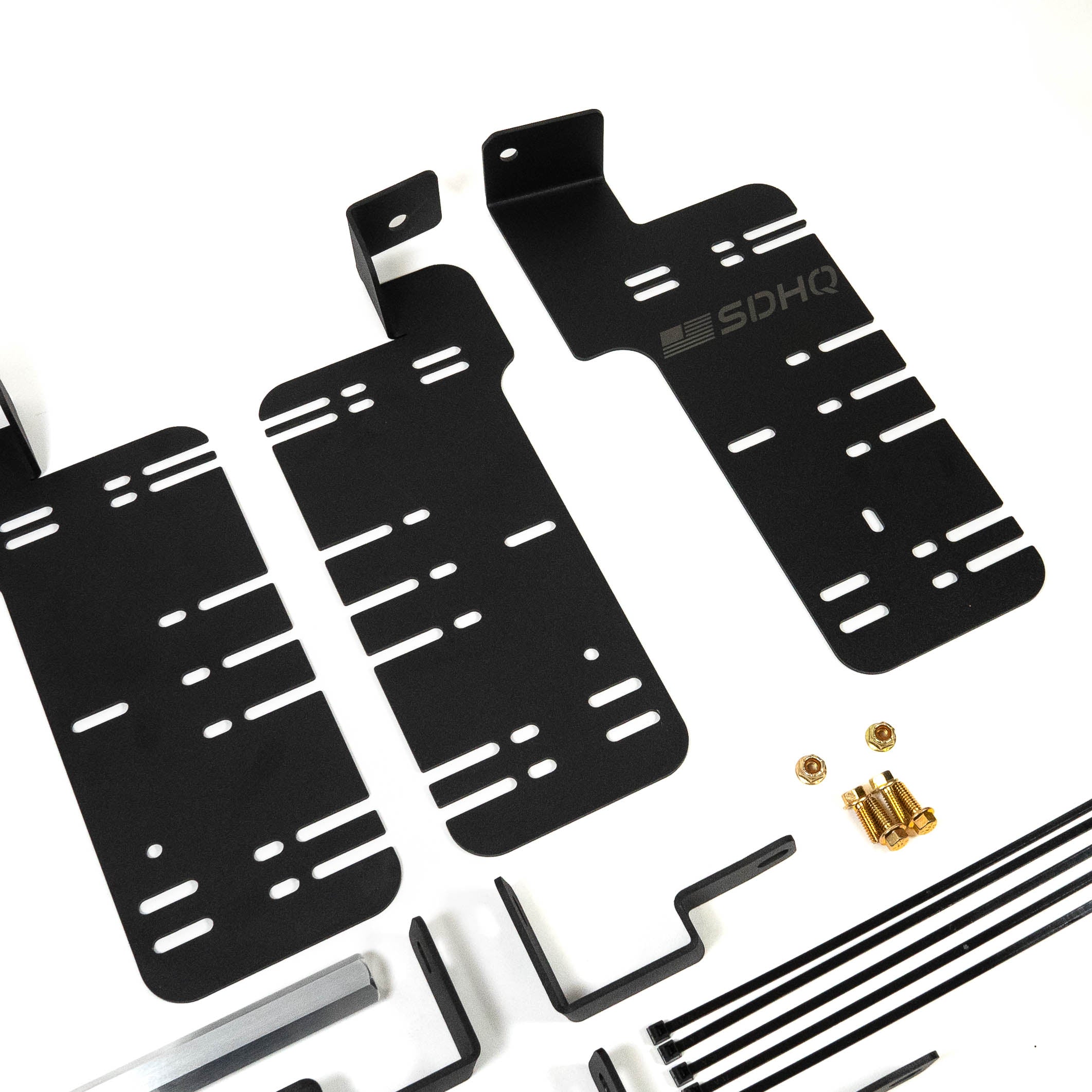 SDHQ Built '21-24 F150 / Raptor Behind the Grille Light Mounting Kit