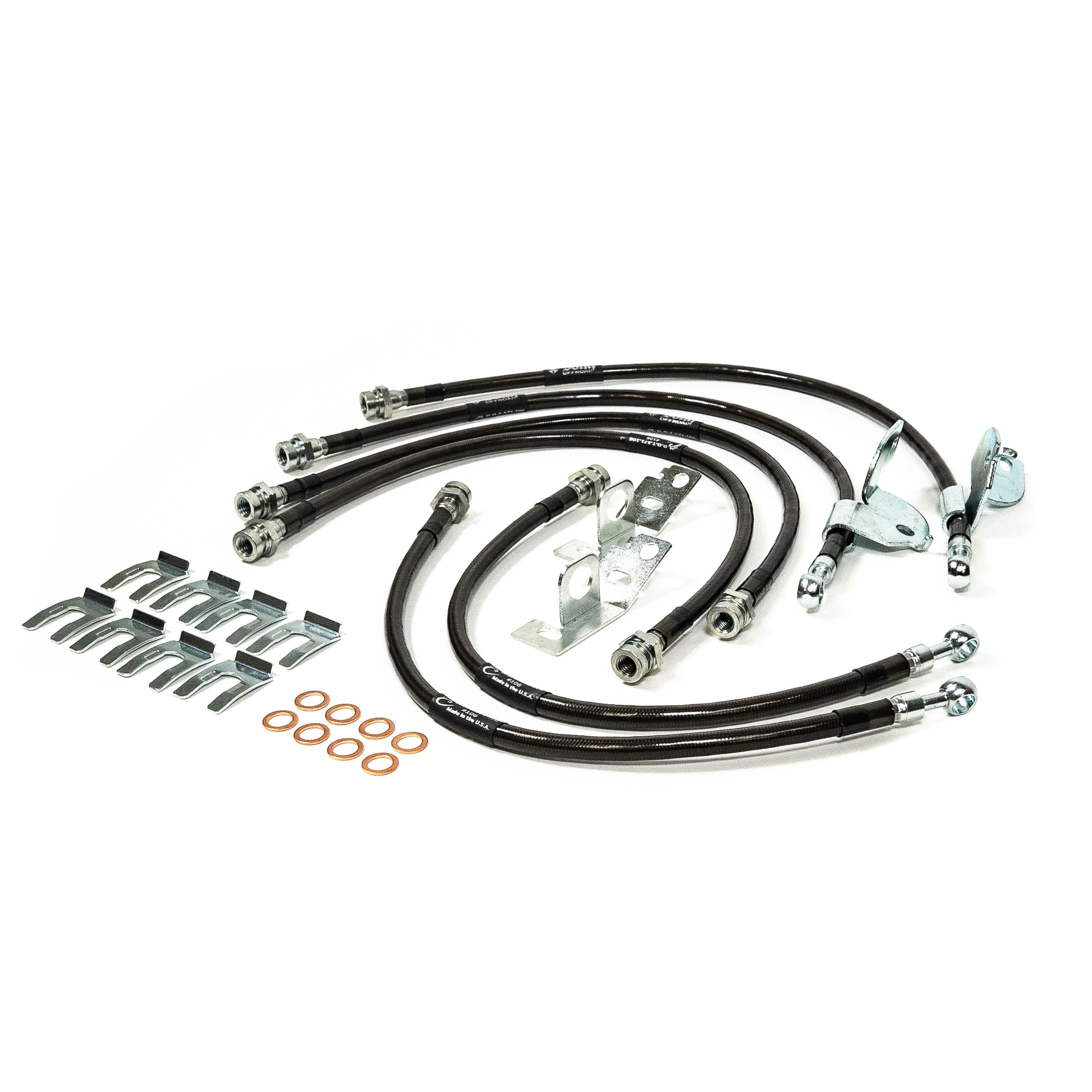 Gen1 and Gen2 Ford Raptor SDHQ Built Brake Line Kit