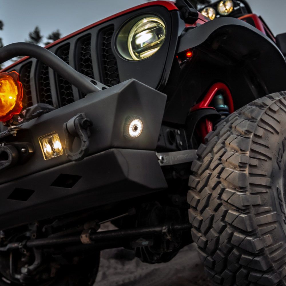 KC HiLites Cyclone V2 LED - Mount Adapter - Surface
