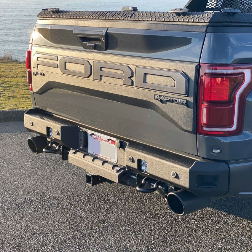 2017-2020 FORD RAPTOR OCTANE REAR BUMPER Front View