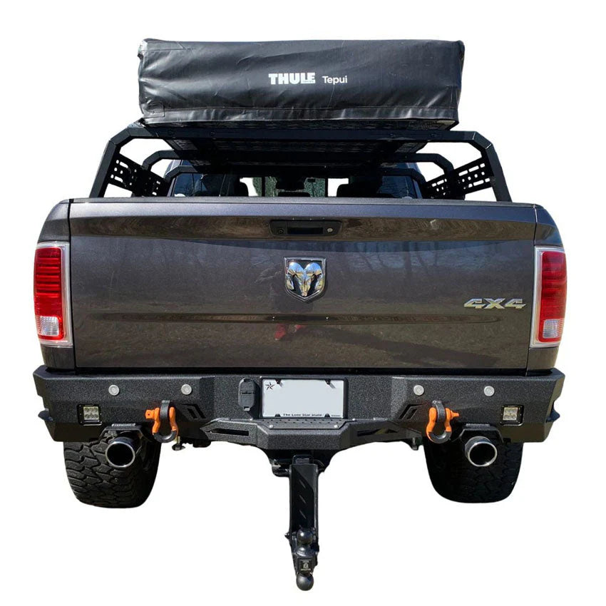 2009-2018 RAM 1500 OCTANE SERIES REAR BUMPER Front View
