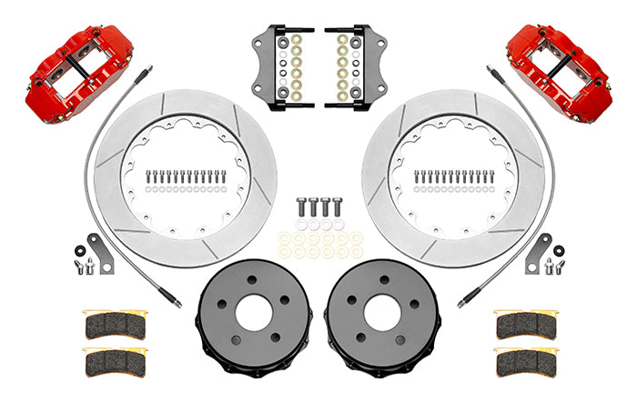 Jeep JT | Jeep JL |  Forged Narrow Superlite 4R Big Brake Rear Brake Kit For OE Parking Brake | 2018-2021