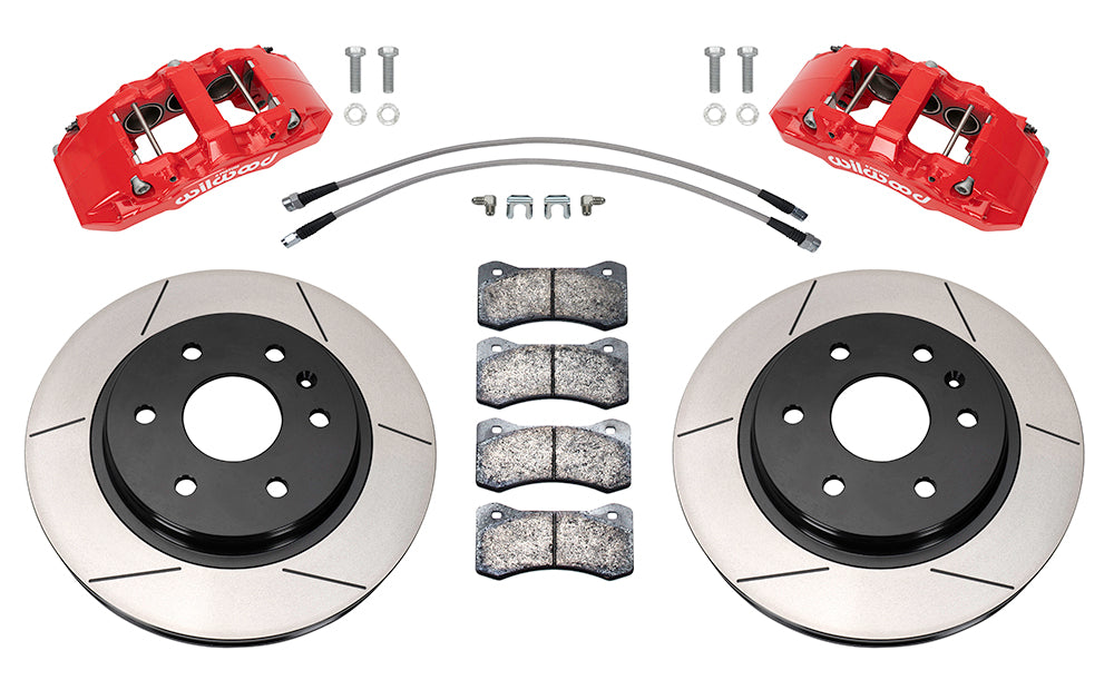 Silverado 1500 | Suburban | Sierra 1500 | AERO6-DM Direct-Mount Truck Front Brake Kit | 2010-2018