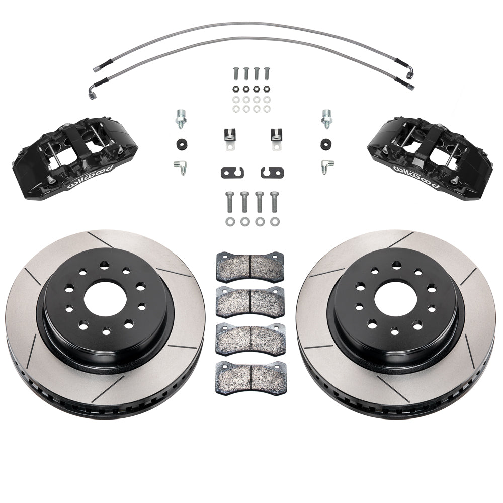 Jeep JT | Jeep JL |  AERO6-DM Direct-Mount Truck Front Brake Kit | 2018-2021